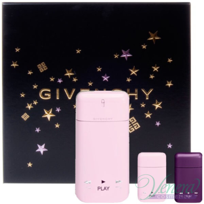 Givenchy Play For Her Комплект (EDP 50ml + mini EDP 5ml + Intense mini EDP 5ml) за Жени