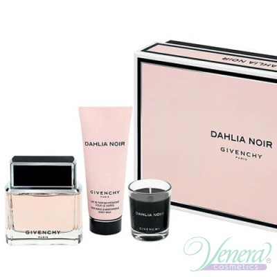 Givenchy Dahlia Noir Комплект (EDP 50ml + BL 100ml + ароматизирана свещ) за Жени За Жени