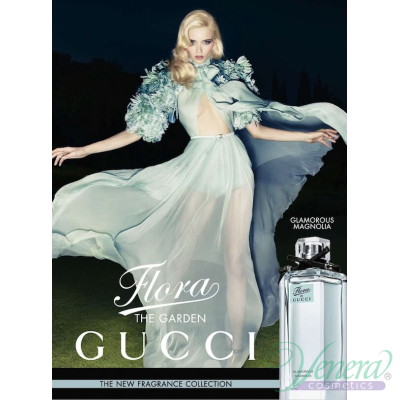 Flora By Gucci Glamorous Magnolia EDT 100ml за Жени БЕЗ ОПАКОВКА За Жени