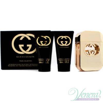 Gucci Guilty комплект (EDT 50ml + BL 50ml + SG 50ml) за Жени За Жени