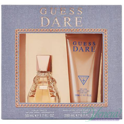 Guess Dare Комплект (EDT 50ml + BL 200ml) за Жени Дамски Комплекти