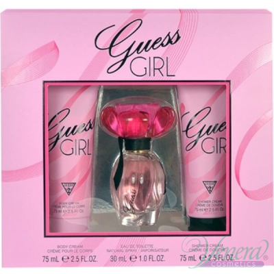 Guess Girl Комплект (EDT 30ml + BL 75ml + SG 75ml) за Жени Дамски Комплекти