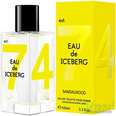 Iceberg Eau de Iceberg Sandalwood EDT 100ml за Мъже Мъжки Парфюми