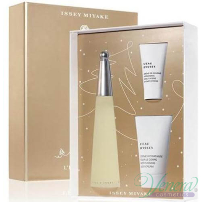 Issey Miyake L'Eau D'Issey Комплект (EDT 50ml + BL 75ml + SG 30ml) за Жени За Жени