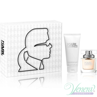 Karl Lagerfeld for Her Комплект (EDP 45ml + BL 100ml) за Жени Дамски Комплекти