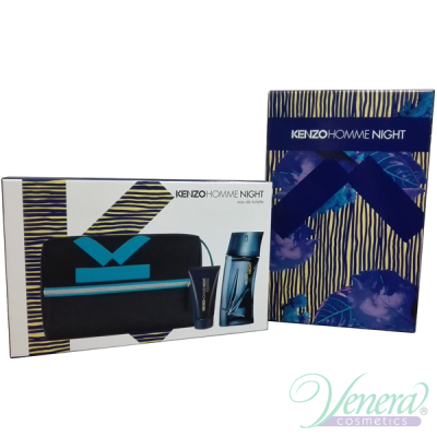 Kenzo Pour Homme Night Комплект (EDT 100ml + SG 50ml + Bag) за Мъже Мъжки Комплекти