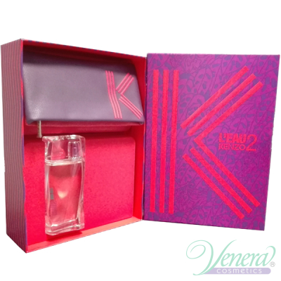 Kenzo L'Eau 2 Комплект (EDT 50ml + Fashion Pouch) за Жени Дамски Комплекти