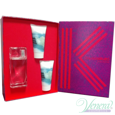 Kenzo L'Eau Par Kenzo Комплект (EDT 50ml + BL 50ml + SG 50ml) за Жени Дамски Комплекти