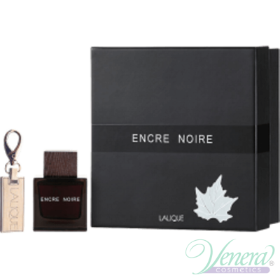 Lalique Encre Noire Комплект (EDT 100ml + Ключодържател) за Мъже За Мъже