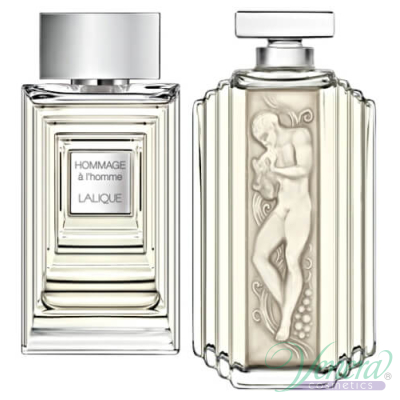 Lalique Hommage à L'Homme EDT 100ml за Мъже БЕЗ ОПАКОВКА Мъжки Парфюми без опаковка