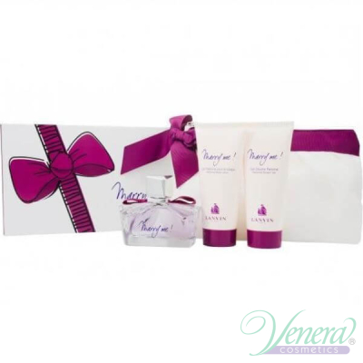 Lanvin Marry Me! Комплект (EDP 75ml + BL 100ml + SG 100ml + Bag) за Жени Дамски Комплекти