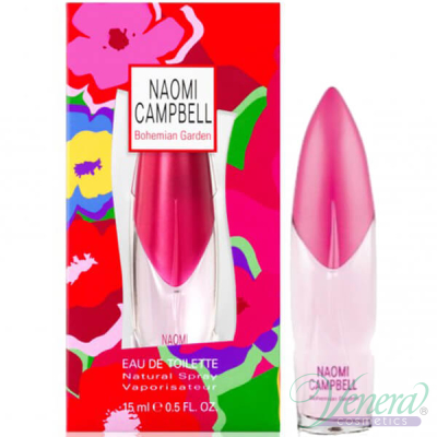 Naomi Campbell Bohemian Garden EDT 15ml за Жени Дамски Парфюми