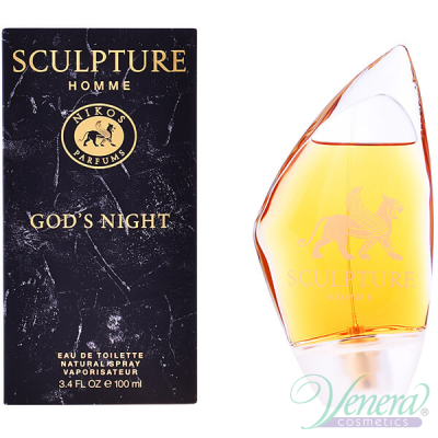 Nikos Sculpture Homme God's Night EDT 50ml за Мъже Мъжки Парфюми