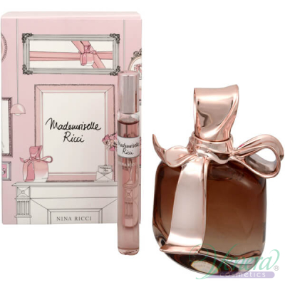 Nina Ricci Mademoiselle Ricci Комплект (EDP 80ml + EDP Roll On 10ml) за Жени Дамски Комплекти