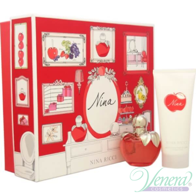 Nina Ricci Nina Комплект (EDT 50ml + Body Lotion 100ml) за Жени Дамски Комплекти
