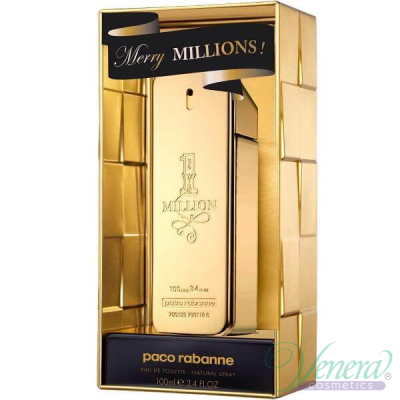 Paco Rabanne 1 Million Merry Millions EDT 100ml за Мъже Мъжки Парфюми