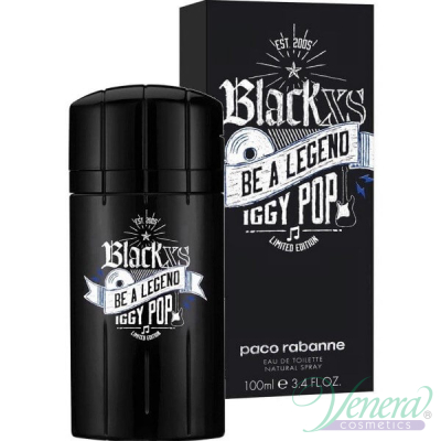 Paco Rabanne Black XS Be a Legend Iggy Pop EDT 100ml за Мъже Мъжки Парфюми