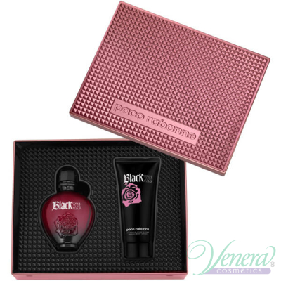 Paco Rabanne Black XS Комплект (EDT 50ml + Body Lotion 100ml) за Жени Дамски Комплекти