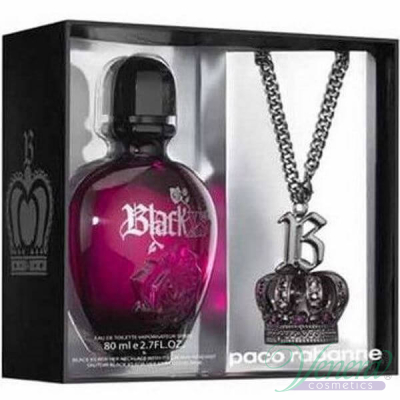 Paco Rabanne Black XS Комплект (EDT 80ml + огърлица) за Жени За Жени