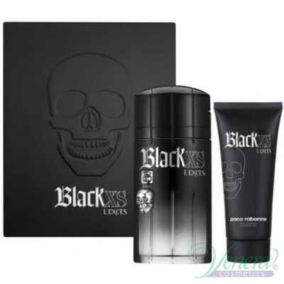 Paco Rabanne Black XS L'Exces Комплект (EDT 100ml + Shower Gel 100ml) за Мъже За Мъже