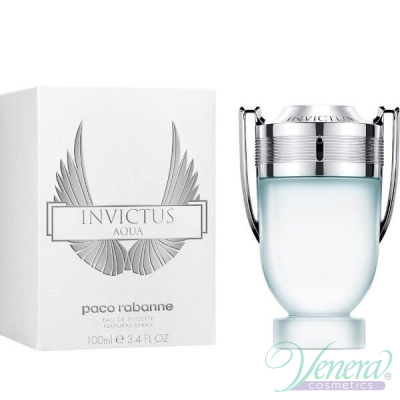 Paco Rabanne Invictus Aqua EDT 100ml за Мъже Мъжки Парфюми