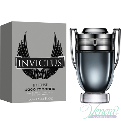 Paco Rabanne Invictus Intense EDT 100ml за Мъже Мъжки Парфюми