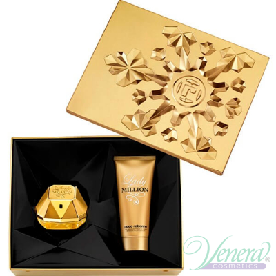 Paco Rabanne Lady Million Комплект (EDP 50ml + BL 100ml) за Жени За Жени