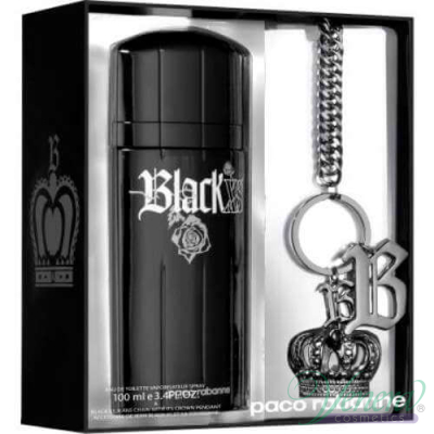 Paco Rabanne Black XS Комплект (EDT 100ml + Верижка) за Мъже За Мъже