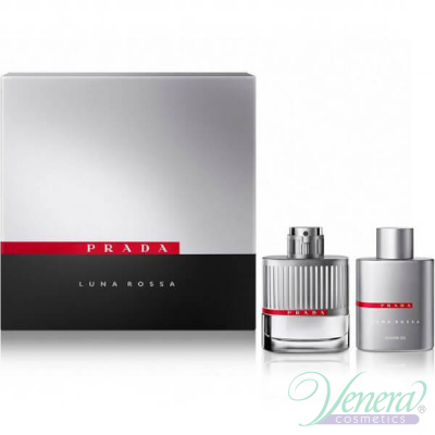Prada Luna Rossa Set (EDT 100ml + SG 100ml) за Мъже Мъжки Комплекти