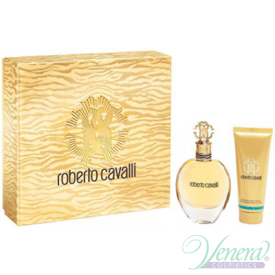 Roberto Cavalli Eau De Parfum Комплект (EDP 30ml + Body Lotion 75ml) за Жени За Жени