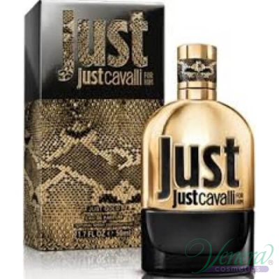 Roberto Cavalli Just Cavalli Gold Him EDP 30ml за Мъже За Мъже