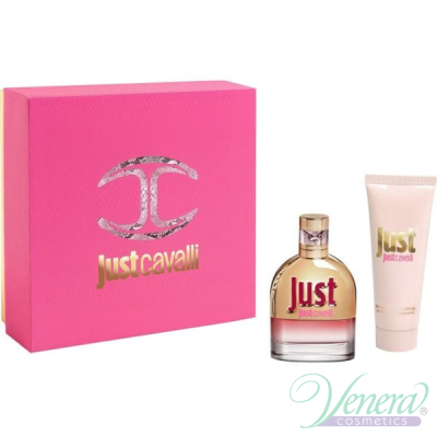 Roberto Cavalli Just Cavalli Комплект (EDT 50ml + Body Lotion 75ml) за Жени За Жени