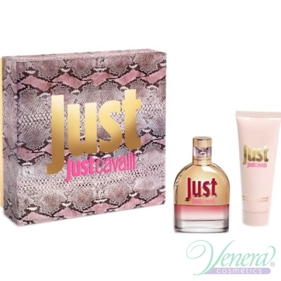 Roberto Cavalli Just Cavalli Комплект (EDT 50ml + Body Lotion 75ml) за Жени За Жени