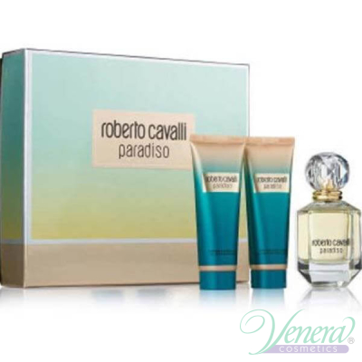 Roberto Cavalli Paradiso Комплект (EDP 75ml + BL 75ml +SG 75ml) за Жени Дамски Комплекти