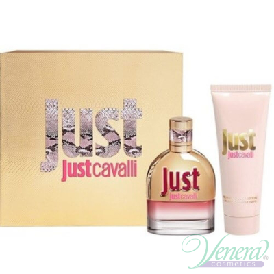Roberto Cavalli Just Cavalli Комплект (EDT 75ml + Shower Gel 75ml) за Жени За Жени