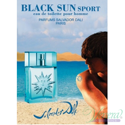 Salvador Dali Black Sun Sport EDT 100ml за Мъже...