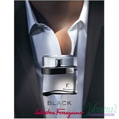 Salvatore Ferragamo F by Ferragamo Black EDT 30ml за Мъже Мъжки Парфюми