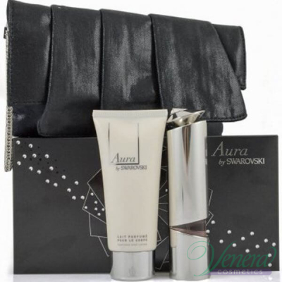 Swarovski Aura Комплект (EDP 30ml + Body Cream 100ml + Bag) за Жени Дамски Комплекти