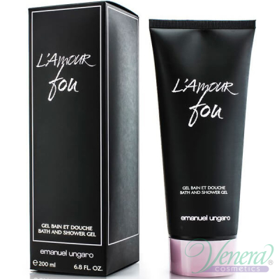 Emanuel Ungaro L'Amour Fou Shower Gel 200ml за Жени Дамски Продукти за лице и тяло