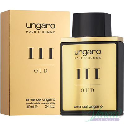 Emanuel Ungaro Ungaro Pour L'Homme III Oud EDT 100ml за Мъже Мъжки Парфюми