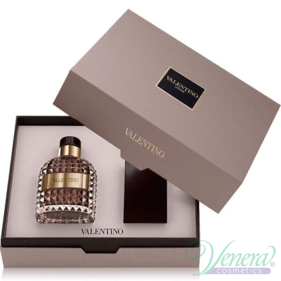 Valentino Uomo Комплект (EDT 50ml + Shower Gel 100ml) за Мъже За Мъже