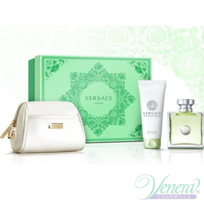 Versace Versense Комплект (EDT 100ml + BL 100ml + Bag) за Жени За Жени