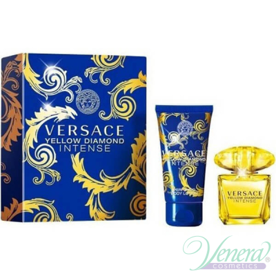Versace Yellow Diamond Intense Комплект (EDT 30ml + BL 50ml) за Жени Дамски Комплекти