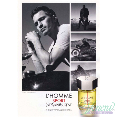 YSL L'Homme Sport EDT 100ml за Мъже БЕЗ ОПАКОВКА