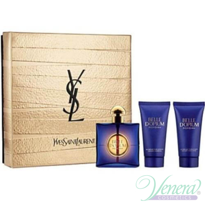 YSL Belle D'Opium Комплект (EDP 50ml + BL 50ml + SG 50ml) за Жени За Жени